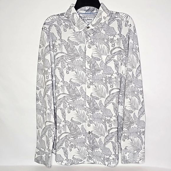 TOMMY BAHAMA ▪︎ SAN LUCIO SUMMER FRONDS ISLAND ZONE SHIRT ▪︎ SIZE L - Picture 2 of 12